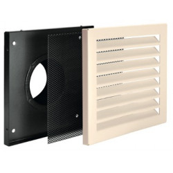 Grilles à clipser sur boitier