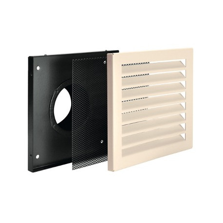 Grilles à clipser sur boitier